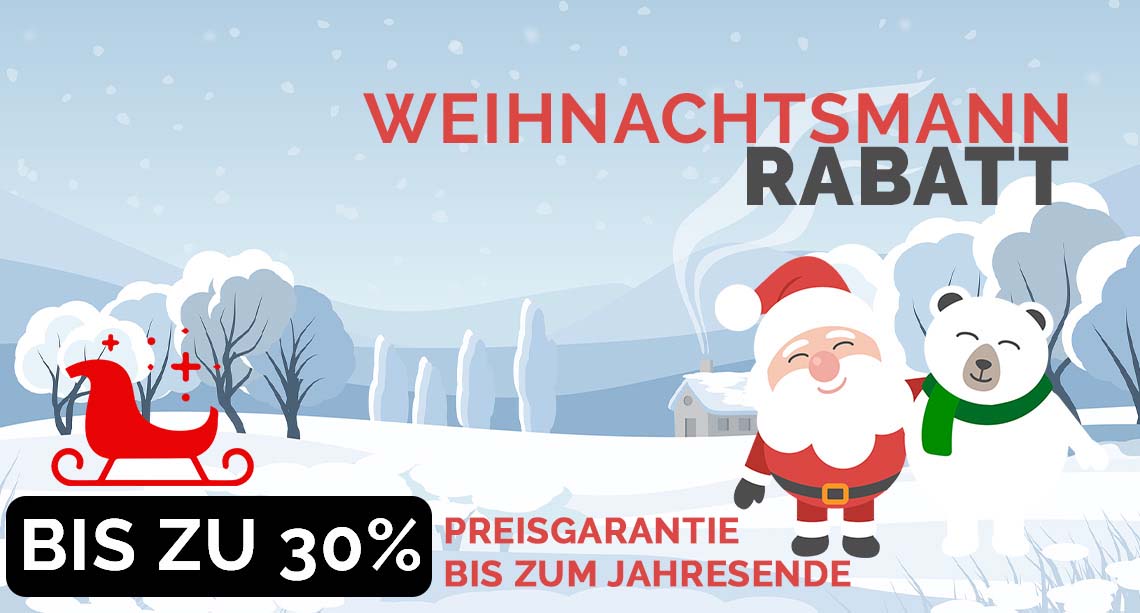 Weihnachtsmann Rabatt